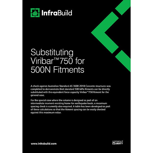 Viribar™750 fitment calculations to AS 3600: 2018