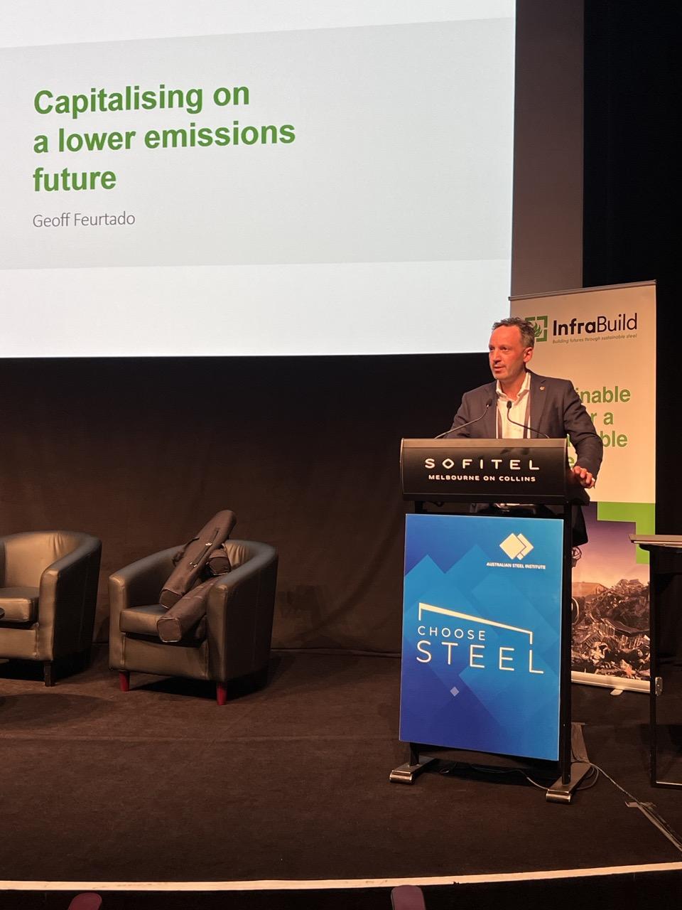 InfraBuild shines a light on renewable energy in the Steel Industry at ASI 2023
